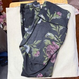 lululemon athletica Dark Floral Leggings